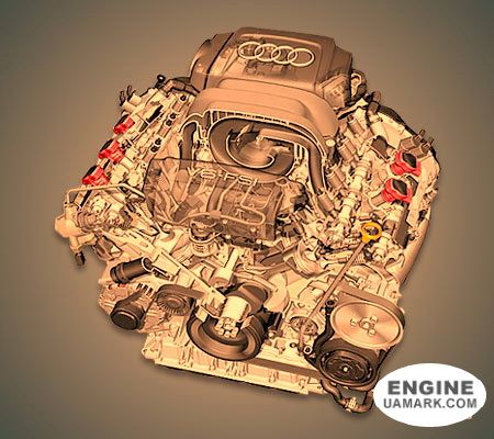 Двигун AUDI BDX