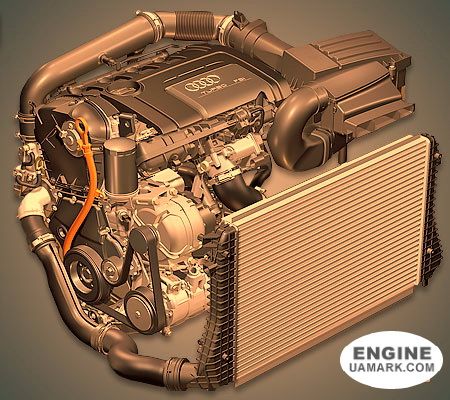 Двигун AUDI BYT