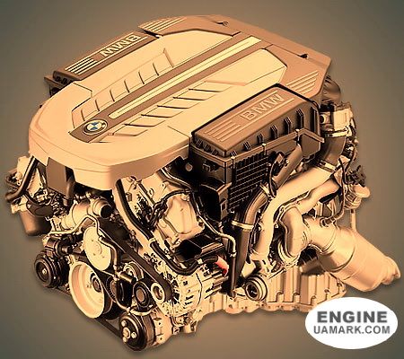 Двигун BMW N74