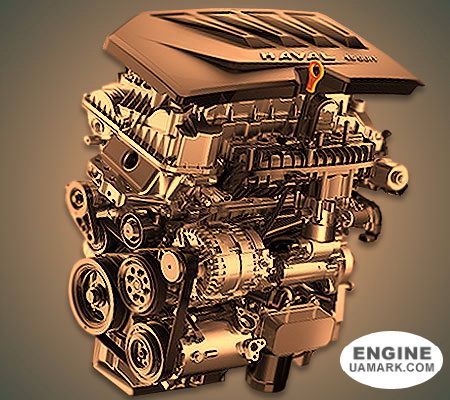 Двигун GREAT-WALL GW4B15D