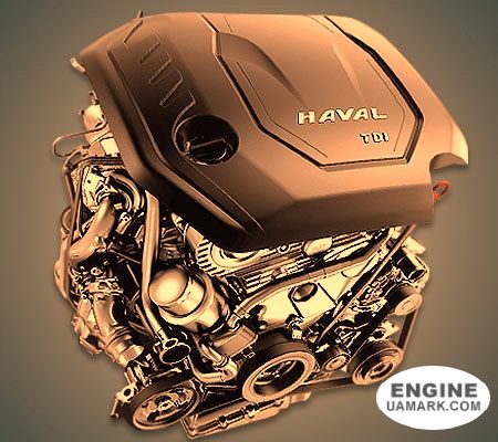 Двигун GREAT-WALL GW4D20T