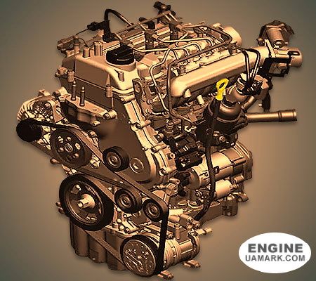 Двигун HYUNDAI D3FA