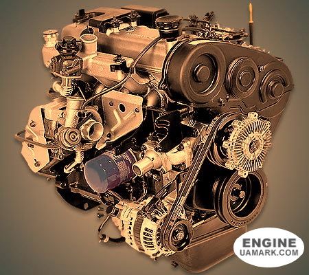 Двигун HYUNDAI D4BH