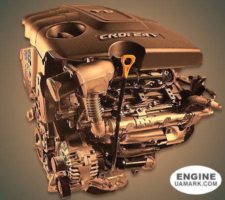 Двигун KIA D6EA