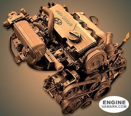 Двигун HYUNDAI G4EB