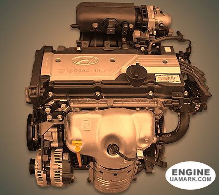 Двигун HYUNDAI G4EC