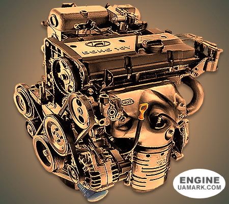 Двигун KIA G4ED