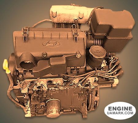 Двигун HYUNDAI G4HA