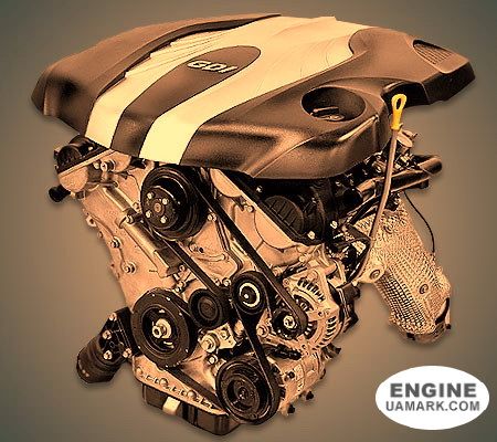 Двигун HYUNDAI G6DJ