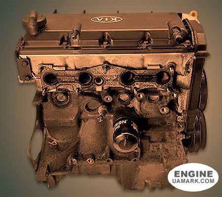 Двигун KIA A3E