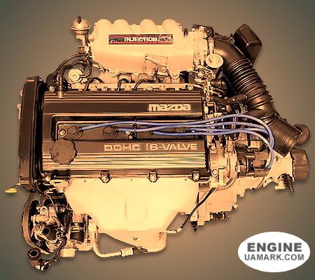 Двигун MAZDA B5-DE