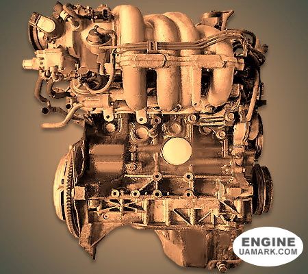 Двигун MAZDA B6-DE