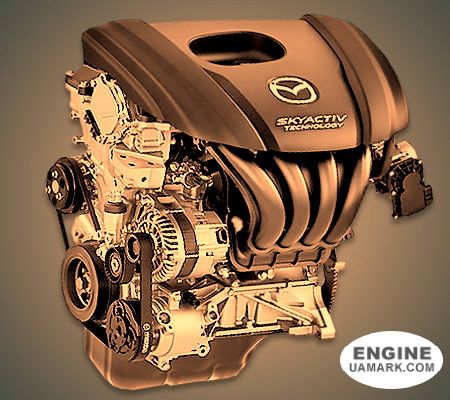 Двигун MAZDA P5-VPS