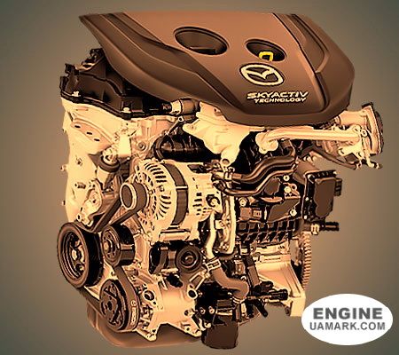 Двигун MAZDA S5-DPTS