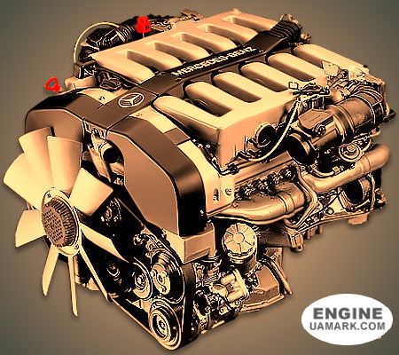 Двигун MERCEDES M120