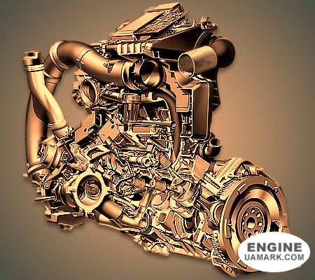 Двигун MERCEDES M166