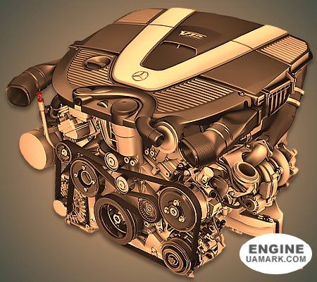 Двигун MERCEDES M275