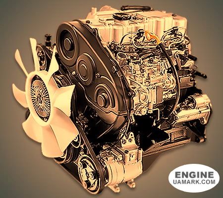 Двигун MITSUBISHI 4D56