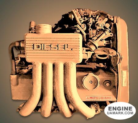 Двигун MITSUBISHI 4D65