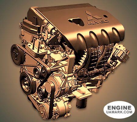 Двигун MITSUBISHI 4J10