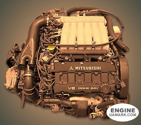 Двигун MITSUBISHI 6G72TT