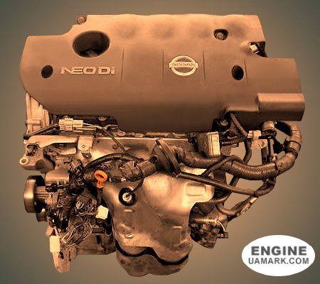 Двигун NISSAN QR20DD