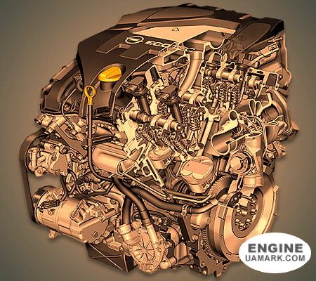 Двигун OPEL Z28NET