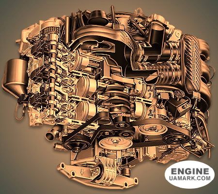 Двигун PORSCHE M96.22