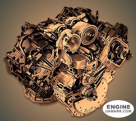 Двигун PORSCHE MDW.HA