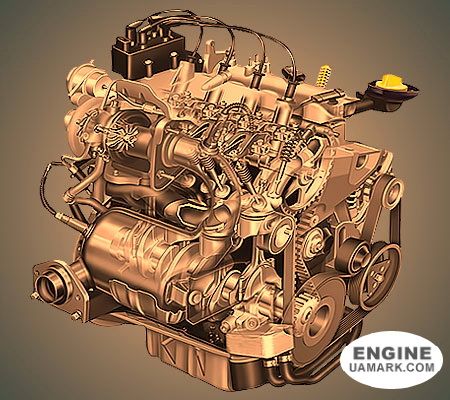 Двигун RENAULT D4Ft