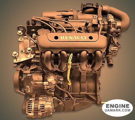 Двигун RENAULT D7F