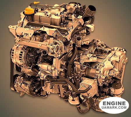Двигун RENAULT H4Dt