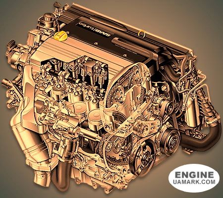 Двигун SAAB B207E