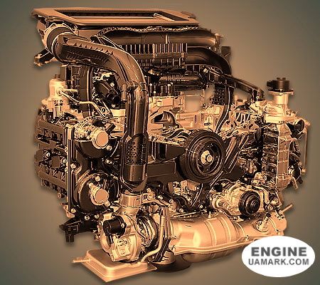 Двигун SUBARU CB18