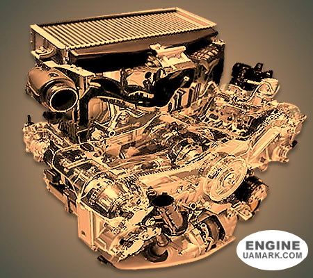 Двигун SUBARU FA24F
