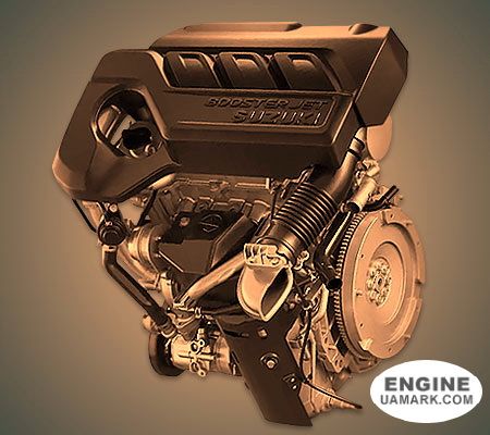 Двигун SUZUKI K10C