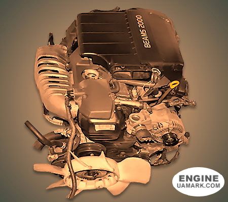 Двигун TOYOTA 1G-FE