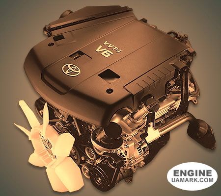 Двигун TOYOTA 1GR-FE