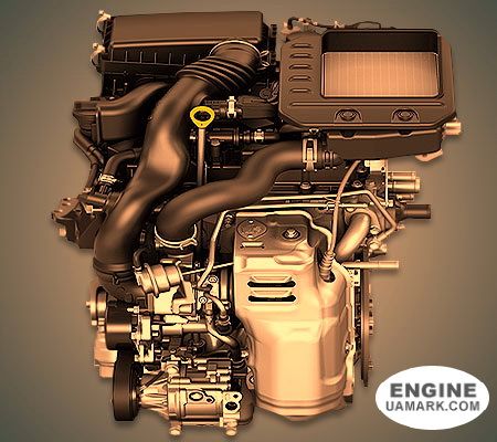 Двигун TOYOTA 1KR-VET