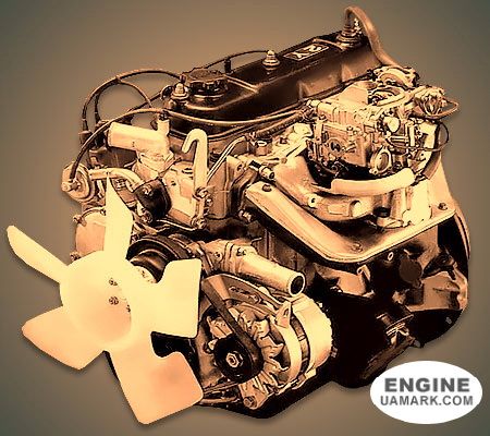 Двигун TOYOTA 2Y