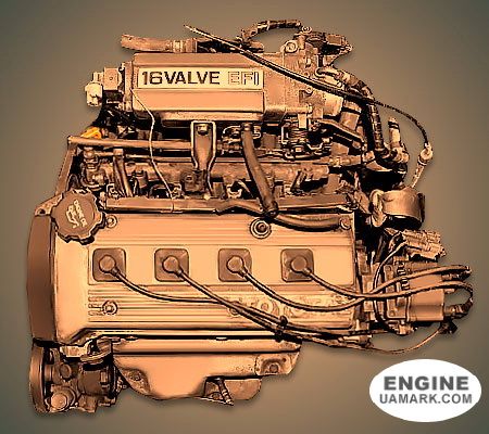 Двигун TOYOTA 4E-FE