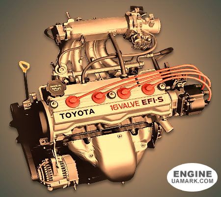 Двигун TOYOTA 5A-FHE