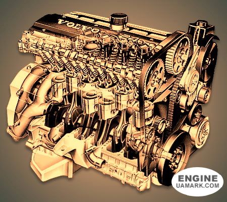 Двигун VOLVO B6304S