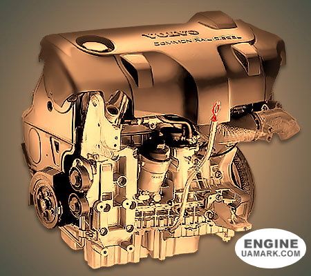 Двигун VOLVO D5244T