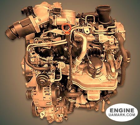 Двигун VW CFCA