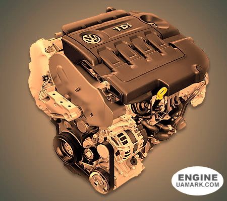 Двигун VW DBGC