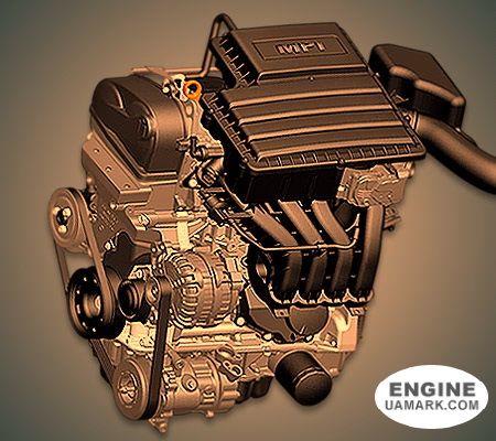 Двигун VW DCFA