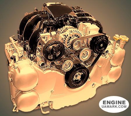 Двигун SUBARU EZ36D