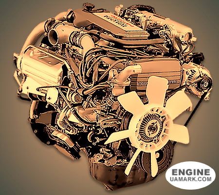 Двигун TOYOTA 1G-GTEU