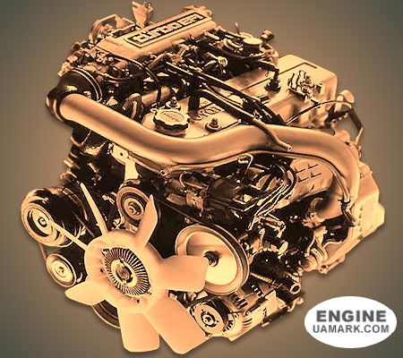 Двигун TOYOTA 22R-TE